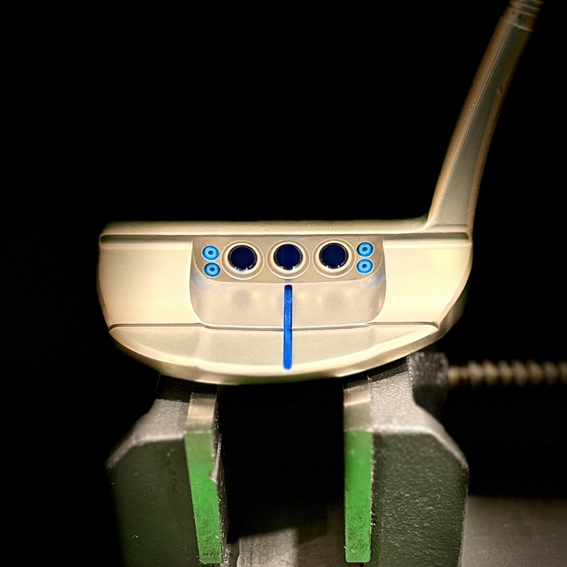 Scotty Cameron Newport 3 putter after Torched Champagne refinish by Sublevel Golf